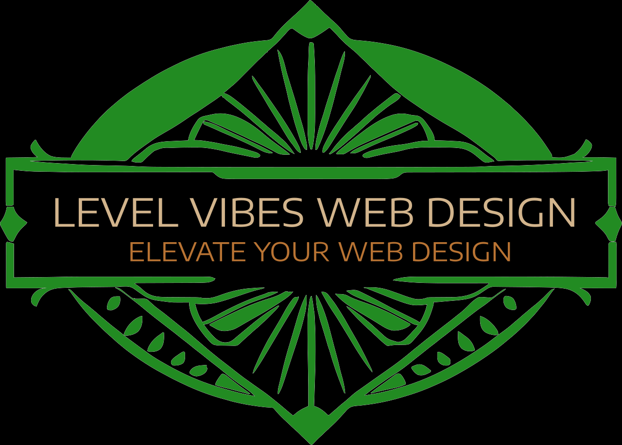 Level Vibes Web Design Main Logo